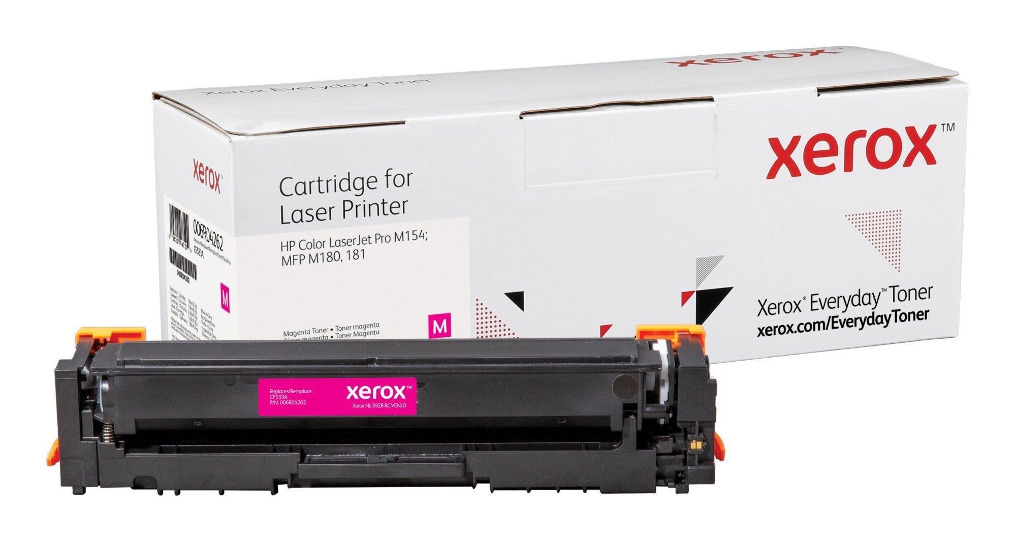 Xerox 006R04262 Toner Cartridge Magenta, 900 Pages (Replaces HP 205Acf533A) For HP Mfp 180-(006R04262)