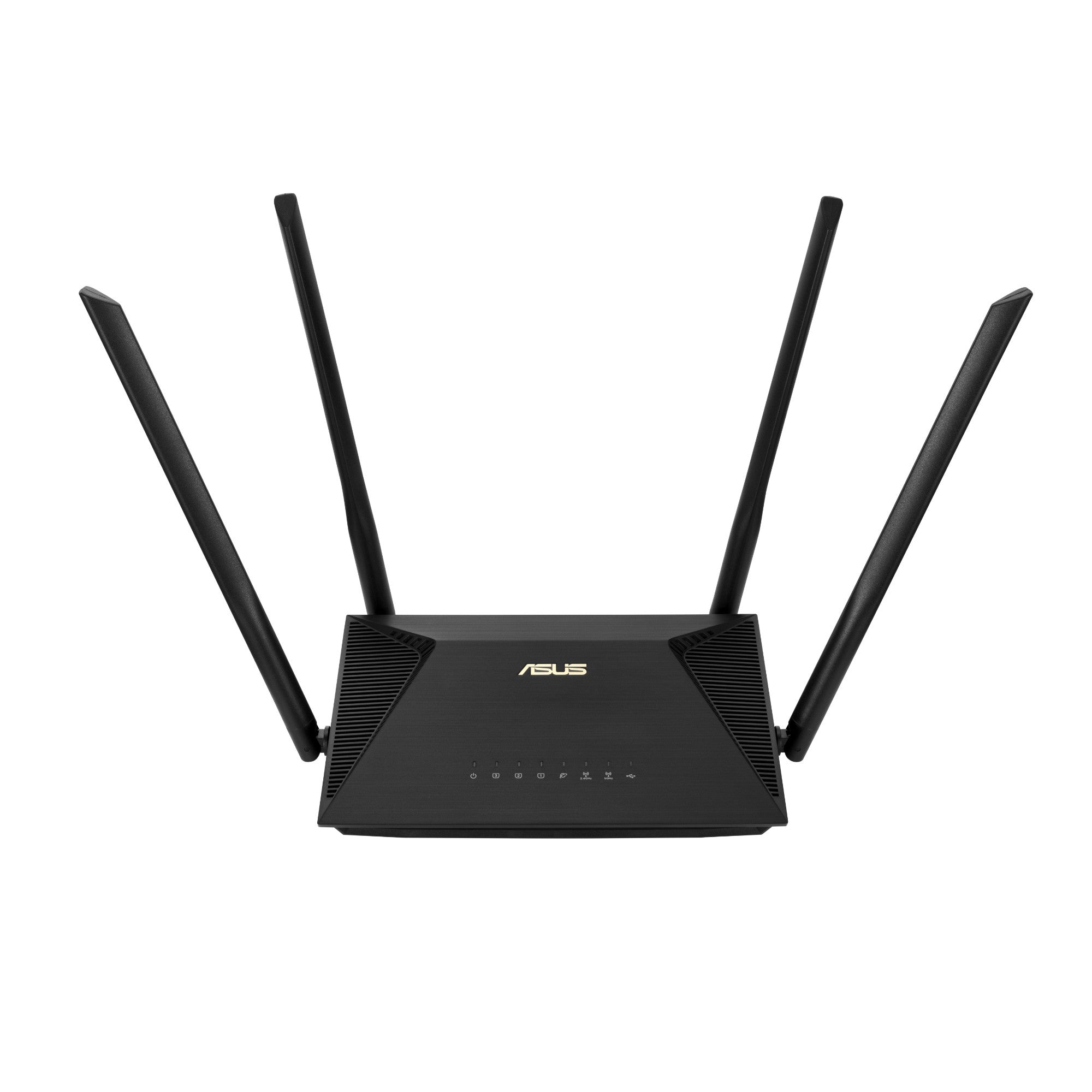 ASUS Rt-Ax53U Wireless Router Gigabit Ethernet Dual-Band (2.4 Ghz 5 Ghz) 3G 5G 4G Black-(90IG06P0-MO3500)